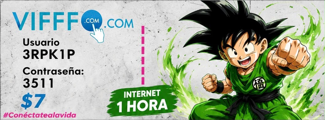 Ficha Internet 1 Hora